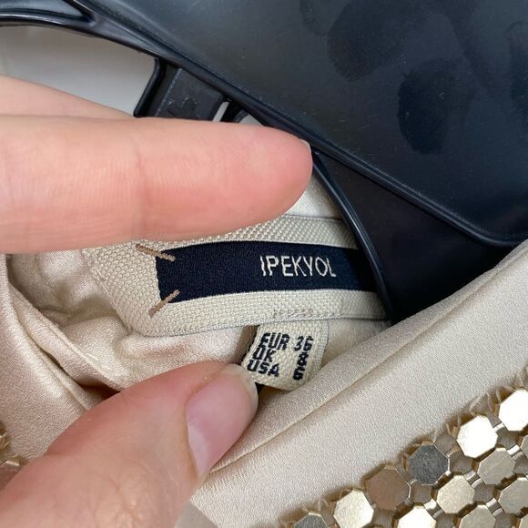 Ipekyol Women’s Sleeveless Collard Blouse size 6 - Picture 4 of 4